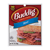 Buddig Deli Cuts  Beef, smoked chopped pressed Full-Size Picture